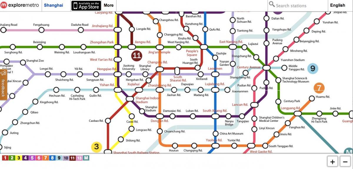 esplorare Pechino mappa della metropolitana