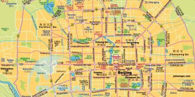 Pechino ring road map