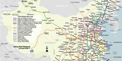 Ferroviaria di pechino mappa