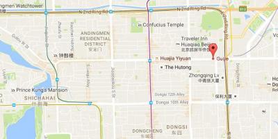 Mappa di ghost street Beijing