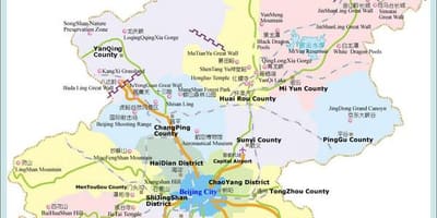 Mappa di Pechino