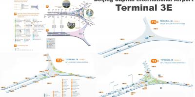 Pechino terminal 3 mappa